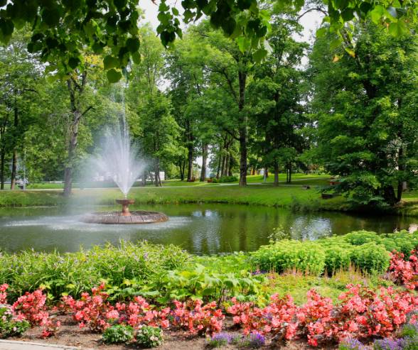 commercial pump for ornamental fountain and waterfall